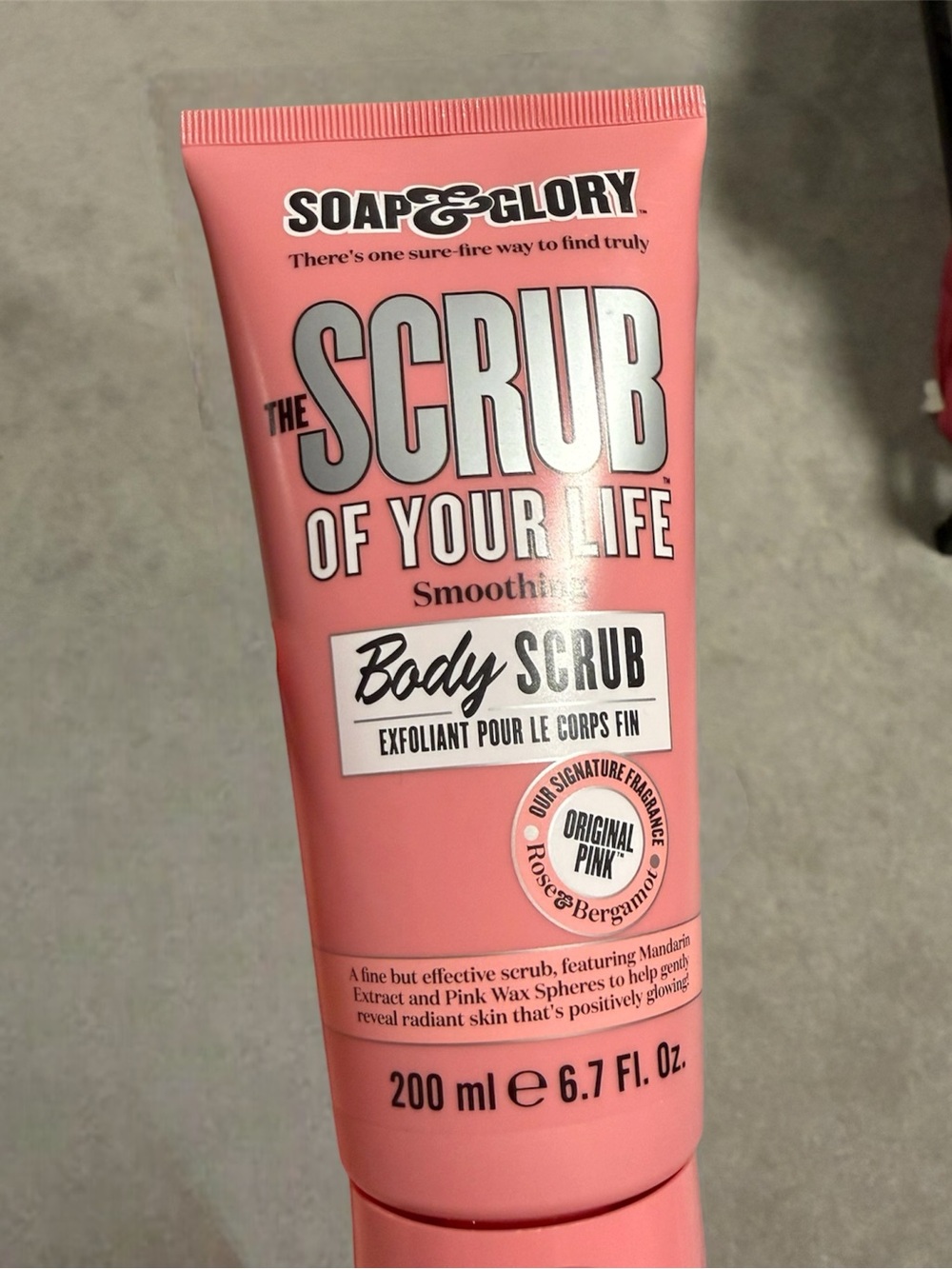 Soap & Glory Pink The Scrub Of Your Life Body Scrub